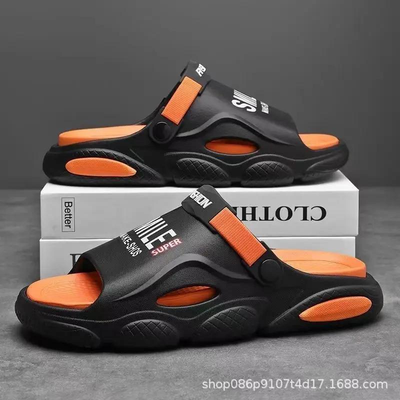 Pantofole da uomo estate guida calzature guida 2024 nuovo casa antiscivolo tendenza spiaggia sport all'aperto sandali scarpe da uomo scarpe pantofole