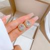 [Set Combination] Egg-Shaped Horse Eye Luxury Temperament Full Of Zirconium Necklace Women'S Fashion Trend Collarbone Chain