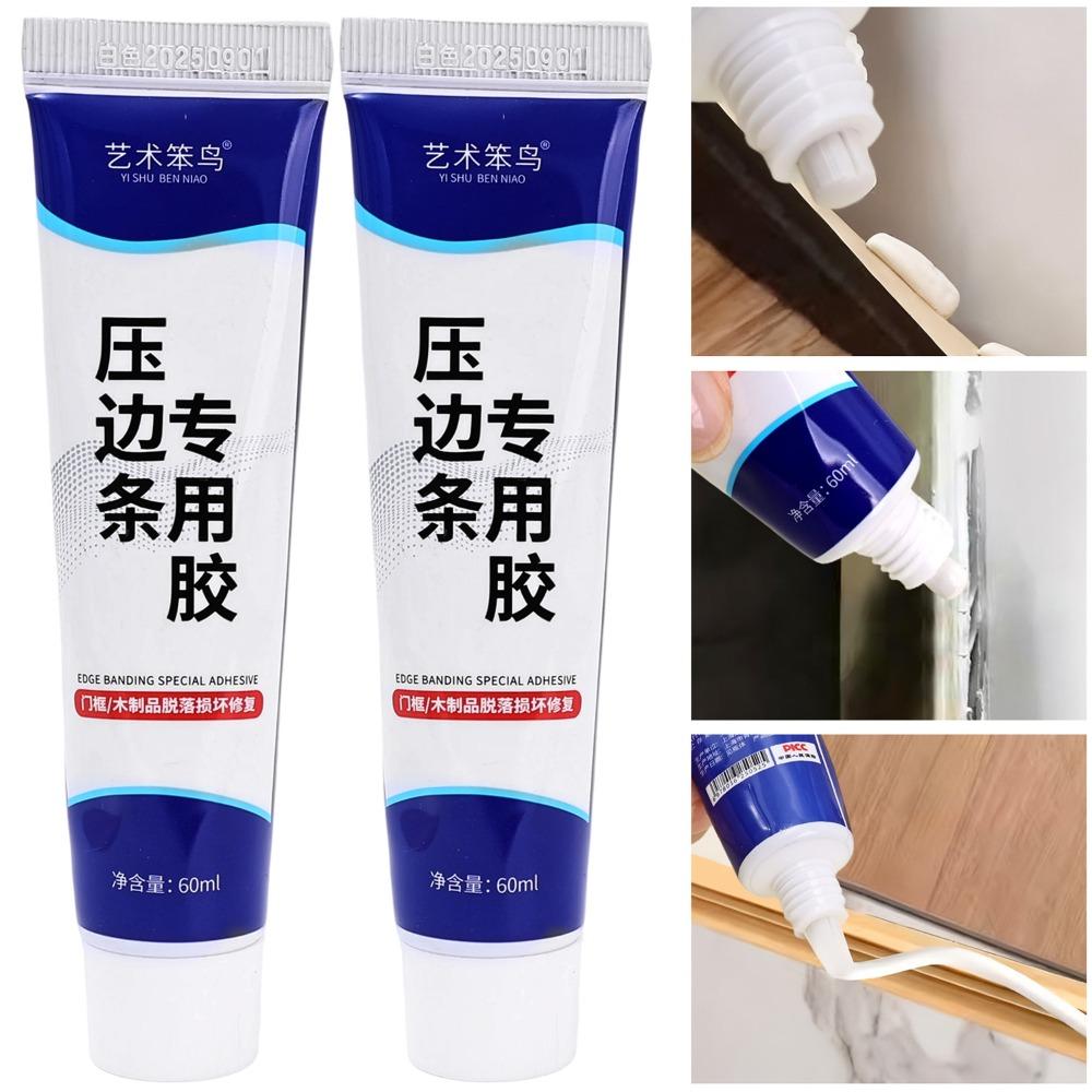 Wooden Decorative Strip Super Glue Special Adhesive for Wood Floor Edging Strip Flooring Woodworking Quick Drying White Latex