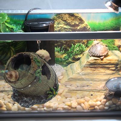 Harz Reptilien Unterschlupf Aquarium Ausrüstung Zubehör Glas Fischbecken Landschaftsgestaltung Dekoration