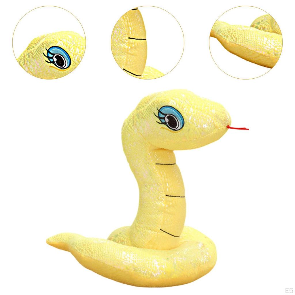 Snake Stuffed Animal Plushie Home Decoration Plush Toy Doll for Halloween