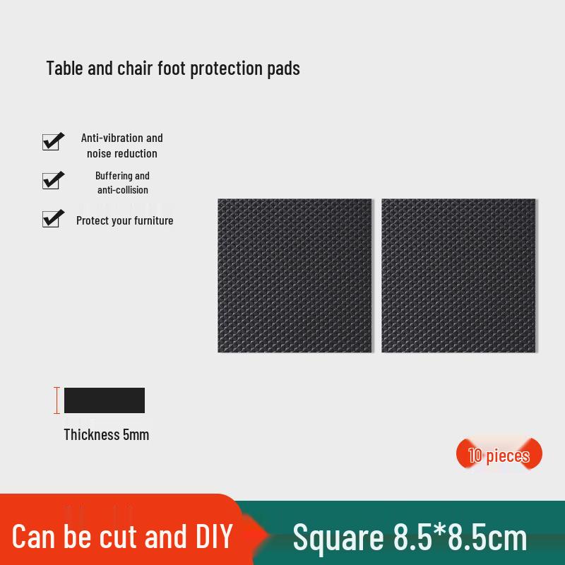 Anti-Slip Silent Wear-Resistant Table Leg Pads