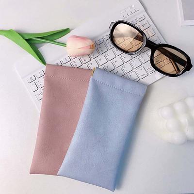 3 Pcs Portable Women's Eyeglasses Ejector Opening Self-Closing Storage Bags