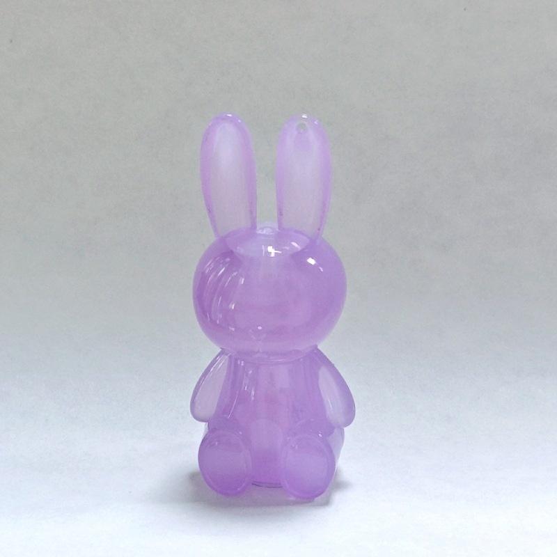 

5 мл Пустой Милый Тюбик для Блеска для Губ в Форме Зайчика Брелок Контейнер для Блеска для Губ в Форме Кролика Материал Косметической Упаковки С Брелоком