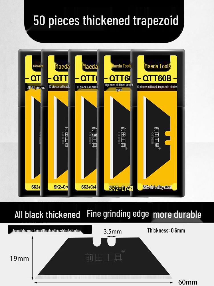 DEWO Heavy-Duty Stainless Steel Electrician's Folding Utility Knife with Cable and Wire Stripper, Thickened Hook.