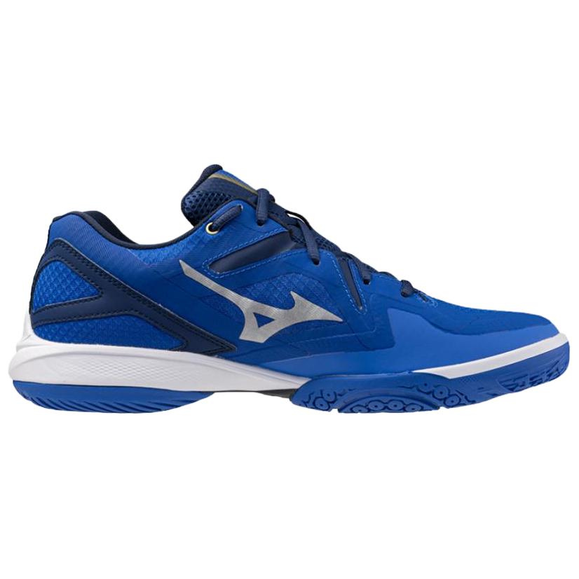Mizuno Wave Claw 3 Fit Versatile Comfortable Non-Slip Durable Low-Top Badminton Shoes Unisex sneaker Blue 71GA244201