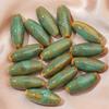 Green Porcelain Bullets, 10 pieces