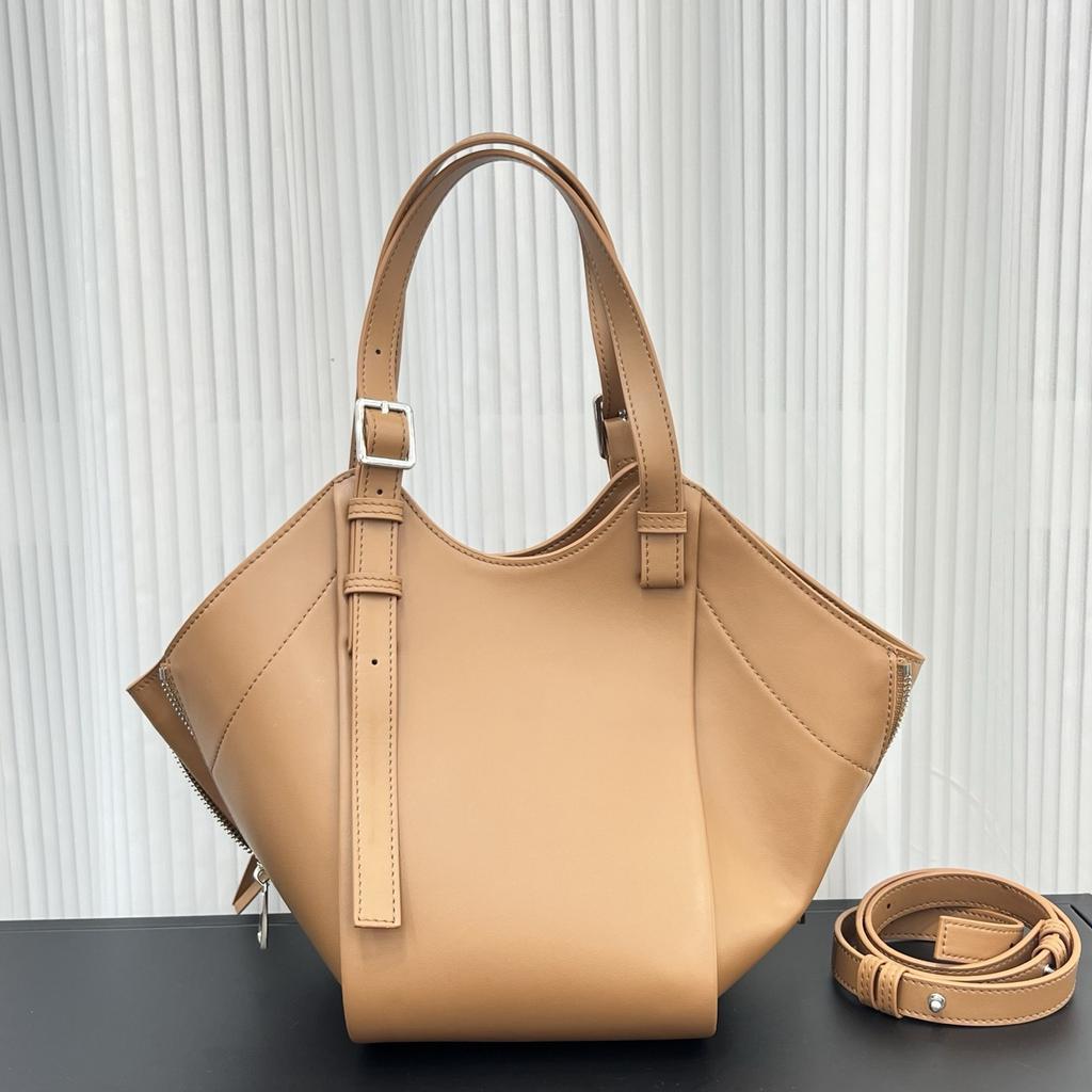 Grenzüberschreitende Explosion Schinken-Hängematten-Tasche, Nischen-Design Ledereimer-Tasche Mode lässig Rindsleder Umhängetasche