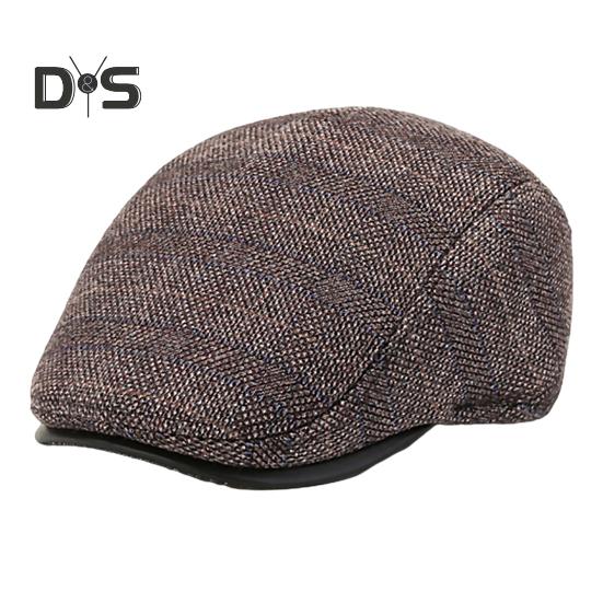 

Мужской берет в стиле ретро с чехлами для ушей, легкий клетчатый берет в стиле британского вестерна с плюшевой подкладкой в ​​стиле ретро, ​​шляпа художника, продвинутая шляпа, шляпа художника, повседневная шляпа, кепка газетчика кофейный