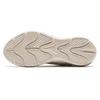 Anta Comfortable Slip Resistant Abrasion Resistant Low Top Running Shoes Women's Mud Gray Champagne 122347790-4