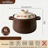 PuPan Ceramic Clay Casserole Pot
