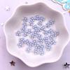 100Pcs 7mm Resin 3D Colorful Mini Osmanthus Flower Gems Flat back Stone Scrapbook Jewelry Wedding Applique Nail Art Decor Crafts