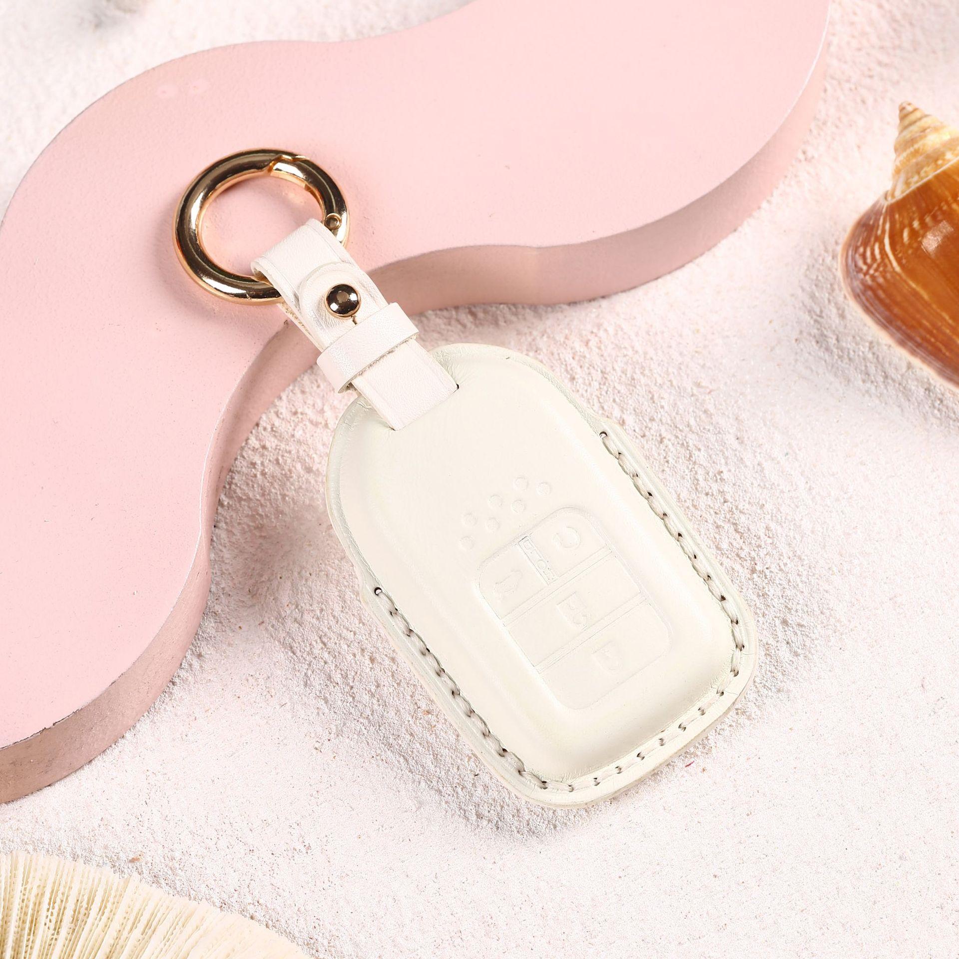Applicable Honda Key Cover Crv Key Cover Civic Xrv Accord Lingpai Fit Yingpai Car Key Cover Bag