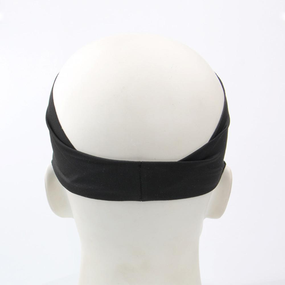 Men Women Sports Headband Sweatband Stretch Elastic Gym Fitness Running Yoga Headwrap Breathable Quick-dry Absorbent Hair Bands
