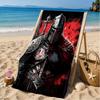 Knights Templar Symbol Beach Towel, Microfiber Beach Towel, Perfect For Pool, Beach, Travel, Home Decor Beach Party Fan Gifts