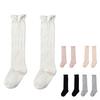 Schöne Spitze Kniehohe Socken für Mädchen Kinder Baumwolle Weich Lange Socke Warme Socken