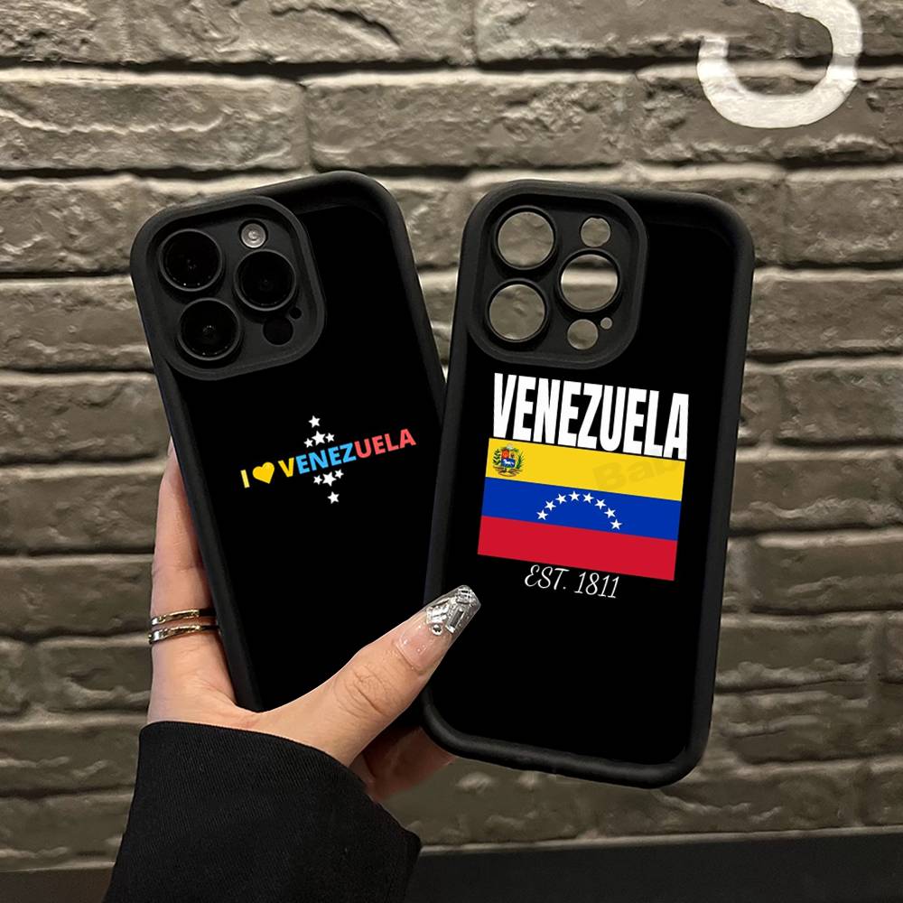Flag Of Venezuela TPU Phone Cover For Iphone 17 16 15 14 13 12 11 Pro Max Plus Case Cover
