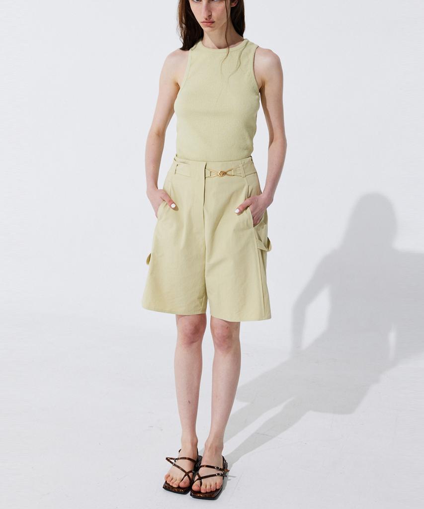 WNDERKAMMER Back Cut-Out Sleeveless_Light Green