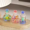 Snasan Small Bottle Silicone Mold Resin Drip Glue Mold Diy Wishing Bottle Lovely Flowing Sand Bottle Making Mould