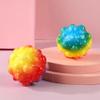 Colorful High-Elasticity Honeycomb Moon Ball - Decompression and Venting Toy for Pets