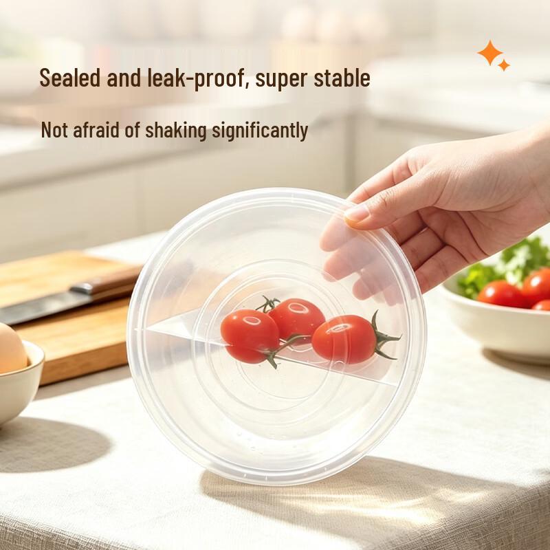 Jigu Valley Disposable Round Food Containers