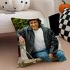 IIan McShane Pillow Movie Star Cushion Cover Throw Pillow Cover Hidden Button Durable Polyester Chair Cushion
