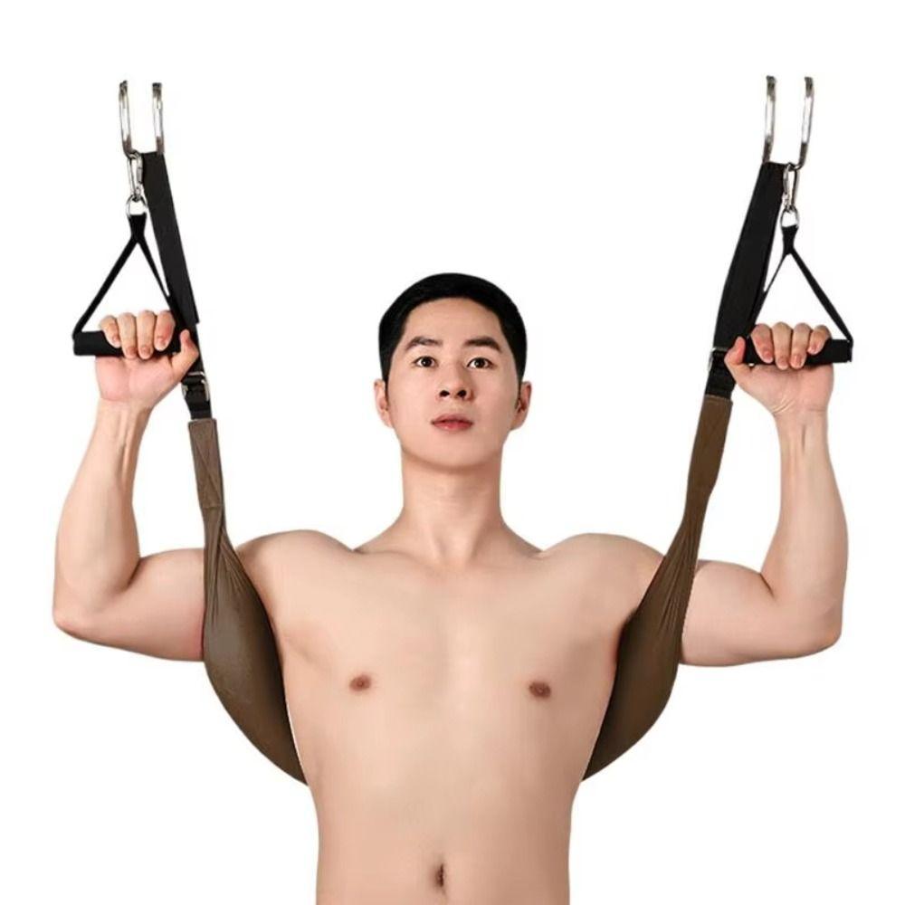 Installation-free Outdoor Hanging Waist Spine Belt Lumbar Traction Belt  Home Office