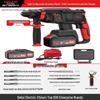 DELIXI Cordless Brushless Rotary Hammer Drill CN plug (adapter included)