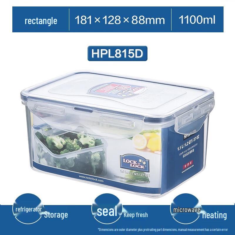 

LocknLock Rectangular Plastic Food Container