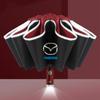 Car Sticker Reverse Folding Umbrella LED Flashlight Reflective Stripe Umbrella for Mazda 3 bk bl 323 Axela Atenza CX-3 CX-4 CX5
