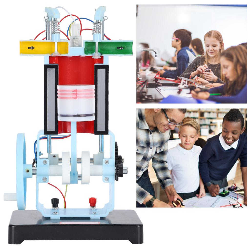 Gasoline Engine Model 4 Stroke Physical Experiment Teaching Demonstrate Working Principle