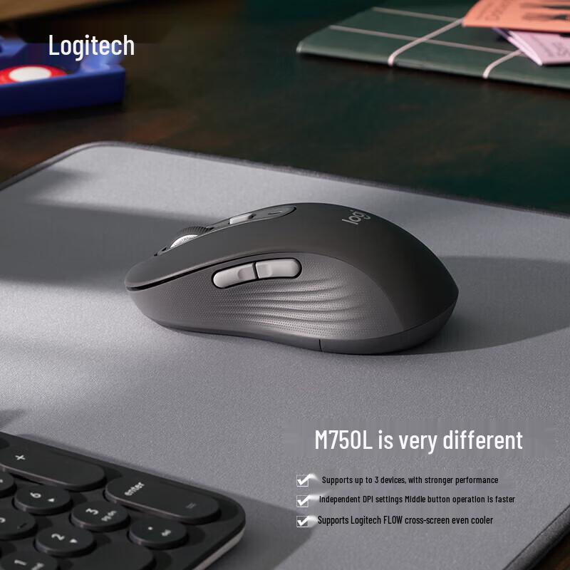 Logitech M750 L Silent Wireless Bluetooth Mouse