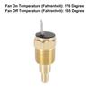 Engine Cooling Fan Temperature Sensor Switch 3/8" NPT 170 Degree on 155 Off