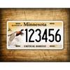 Custom 6x12 Inch Metal Sign License Plate Personalized Text Tin Art Decor for Car Garage Bar Man Cave