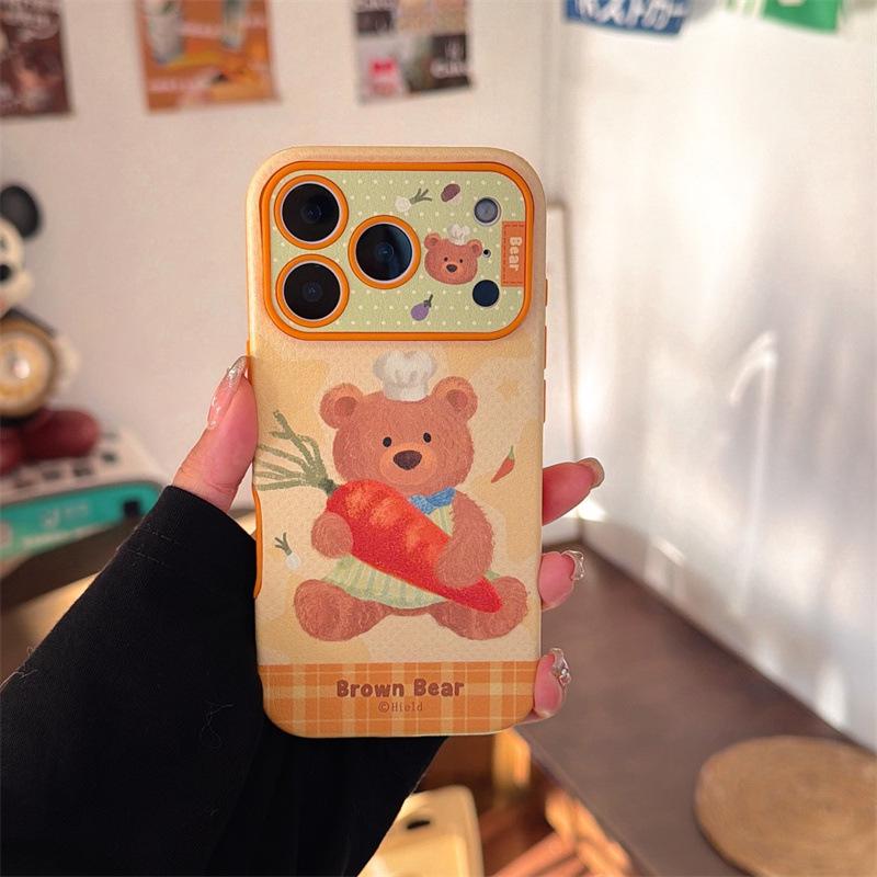 

Cartoon Jellycat Carrot Bear iPhone 17, 16 Pro Max, 15, 14 Case for Women iPhone 14