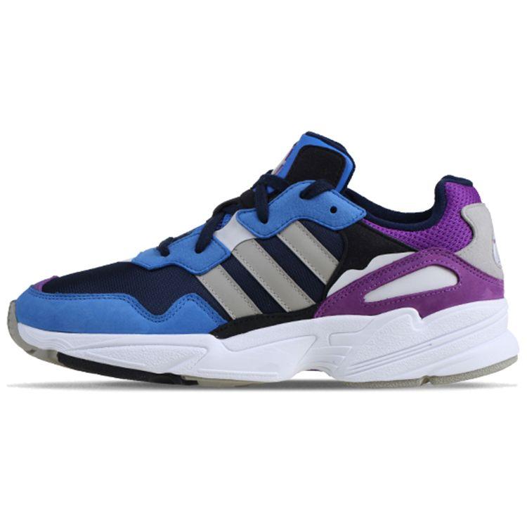 

Adidas Yung-96 Синие фиолетовые кроссовки унисекс 2019-02-01 DB2606
