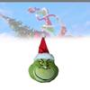 Adorable Grinch Plush Toy Doll With Ultra Soft Short Plush For Christmas Decor