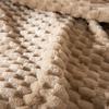 Golden Velvet Flannel Blanket - Suitable for Office, Sofa, Baby, and Gifts