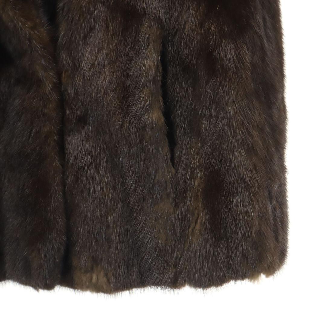 fur Jacket Brown Women Used