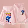 Outwear Fashion Fall Hoodies Sportwear Children Clothes Boys Gift Anime Kids Thin Hooded Jacket Zipper Sweatshirts