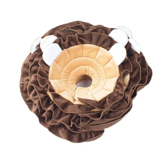 Cartoon Lion Design Pet Dog Cat Anti-Bite Protective Neck Cone Recovery Collar