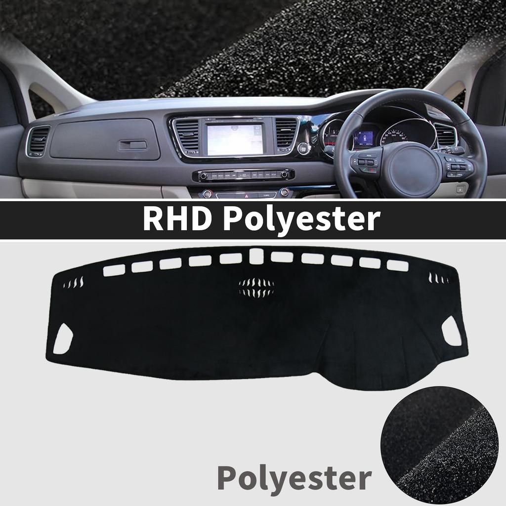For Kia Grand Carnival Sedona YP 2015- High Quality Dashboard Cover Mat Sunshade Anti‑UV Protector Dash Pad Accessories