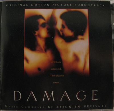 CD ORIGINAL SOUNDTRACK - Ost: Damage  VSD5406 Var?se Saraband 1992 US Dance & Electronica Used