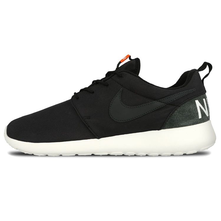Nike Roshe One Retro Minimalist Versatile Shock Absorbing Non-Slip Durable Low-Top Running Shoes Men sneaker Black 819881-001
