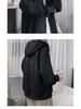 Herren Übergröße Fleecegefütterter Reißverschluss-Hoodie für Herbst und Winter