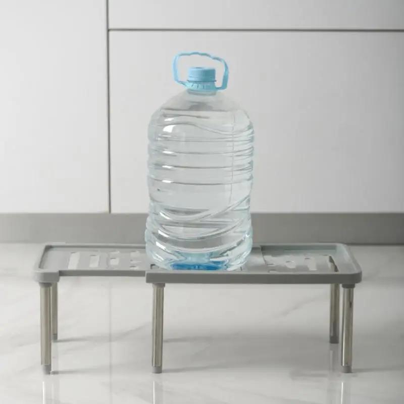 1Pc Retractable Shelf Multifunction Storage Rack Household Sundries Organizer Kitchen Seasoning Bottle Stainless Storage Racks
