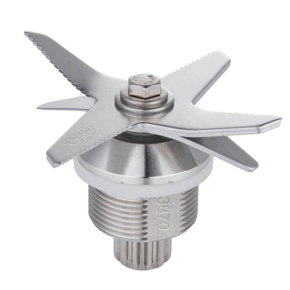 High Quality Stainless Steel Replacement Accessories Silver Crest Stainless Steel 8 Blades Spare Parts Corrugated Box серебряный