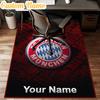 Custom Name Bayern Munchen Logo Design Rug Office Rug Chair Mat Non Slip Carpet Rugs for Bedrooms Dining Room Living Room Home Decor gifts