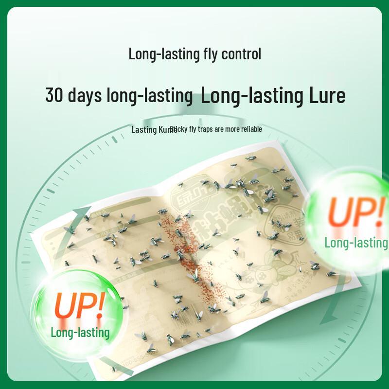 Green Leaf Sticky Fly Traps