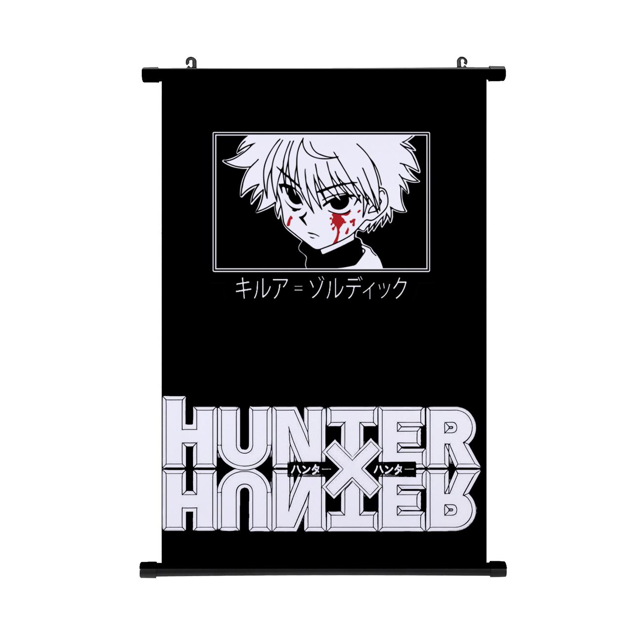 

HUNTER X HUNTER Картина Скрол Постер Гон Фрікс Кілуа Хісока Домашній декор Підвісна картина Хлопчики Дівчатка Скрол Постер 40*60cm аметист